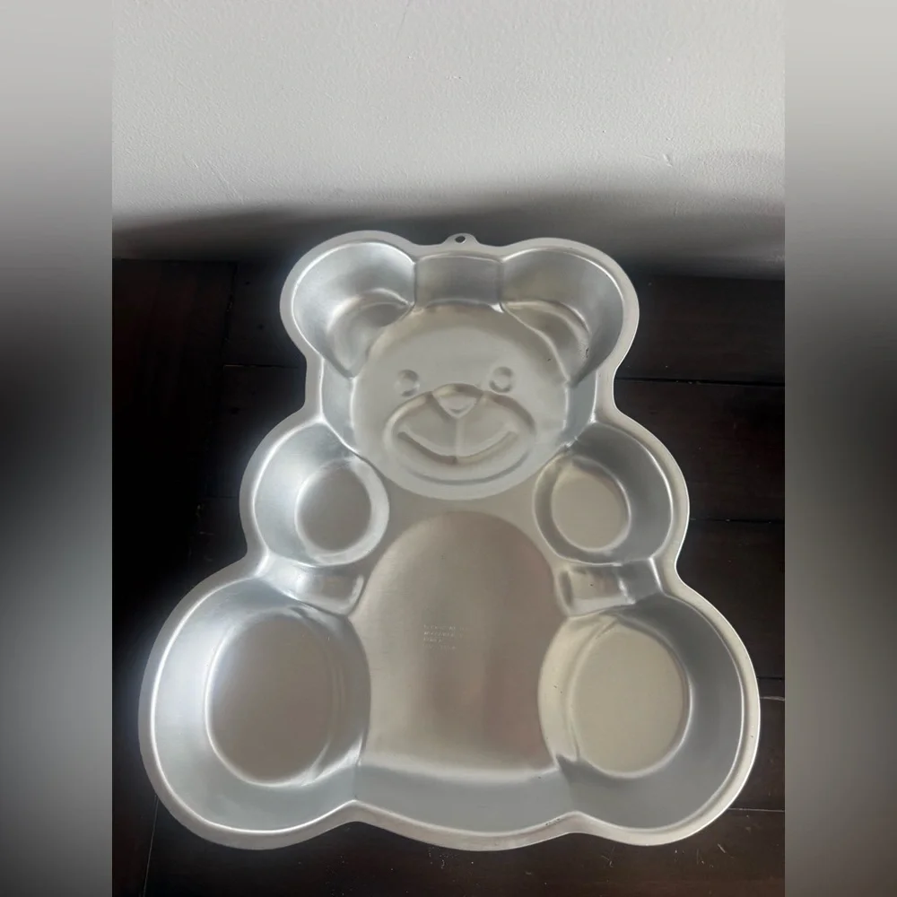 Wilton 1982 Huggable Teddy Bear Cake Pan w/ Original Inserts & Instructions